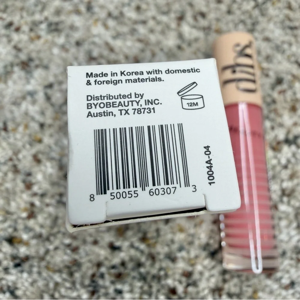 DIBS Go To Glossy Balm Lip Gloss Effortless Pink NWT NIB